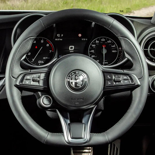 Steering Wheel Cover Kits for Alfa Romeo Giulia Stelvio 2020-2023