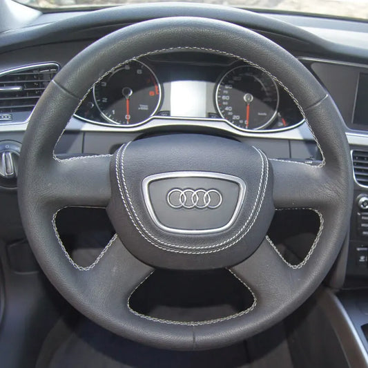 Steering Wheel Cover Kits for Audi A3 A4 A6 Q5 Q7 2005-2013