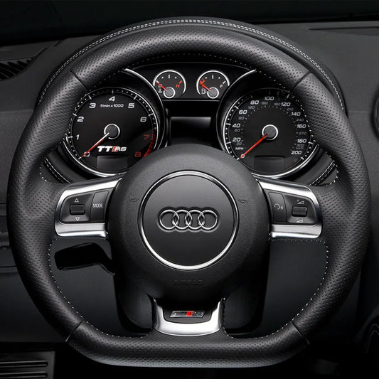Steering Wheel Cover Kits for Audi TTRS R8 RS3 RS6 2009-2015