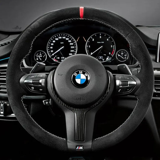 Steering Wheel Cover Kits for BMW BMW X1 X2 X3 X4 X5 X6 F10 F11 F12 F20 F21 M135i M140i F45 F46 M235i M240i F30 F31 F32 F33 F34 F36 M Sport