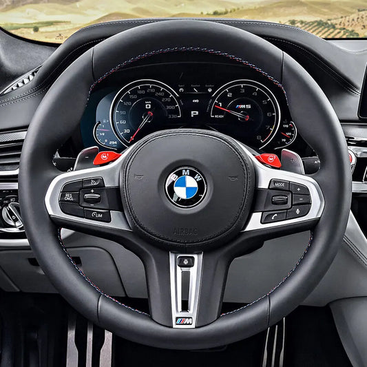Steering Wheel Cover Kits for BMW M2 M3 M4 M5 M8 X3M X4M X5M X6M XM 2020-2024