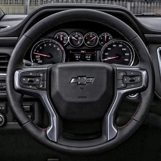 Steering Wheel Cover Kits for Chevrolet Silverado 1500 2500 3500 Blazer Suburban Tahoe 2019-2023