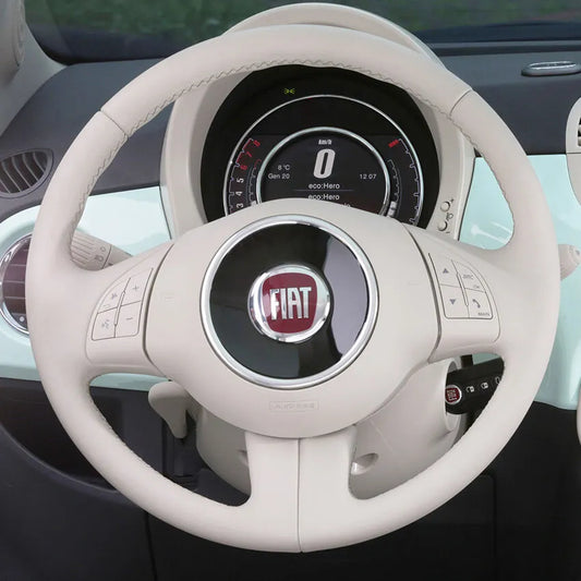 Steering Wheel Cover Kits for Fiat 500 500e 500C 2007-2018