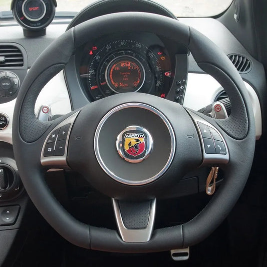 Steering Wheel Cover Kits for Fiat Abarth 500 500C 595 595C 2011-2016