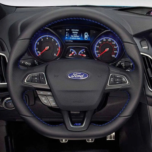 Steering Wheel Cover Kits for Ford Focus Kuga Ecosport RS ST ST-Line 2015-2020