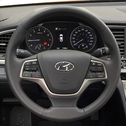 Steering Wheel Cover Kits for Hyundai Accent Elantra VI 2015-2022