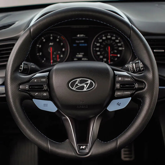 Steering Wheel Cover Kits for Hyundai Veloster N Elantra N Kona N  i20 N  i30 N Kona N 2017-2023
