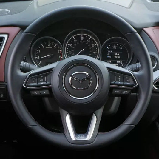 Steering Wheel Cover Kits for Mazda 3 Axela 6 Atenza CX-5 CX5 CX-9 2016-2019