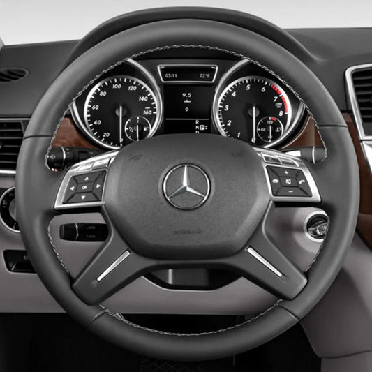 Steering Wheel Cover Kits for Mercedes Benz W166 X166 W463 2012-2018