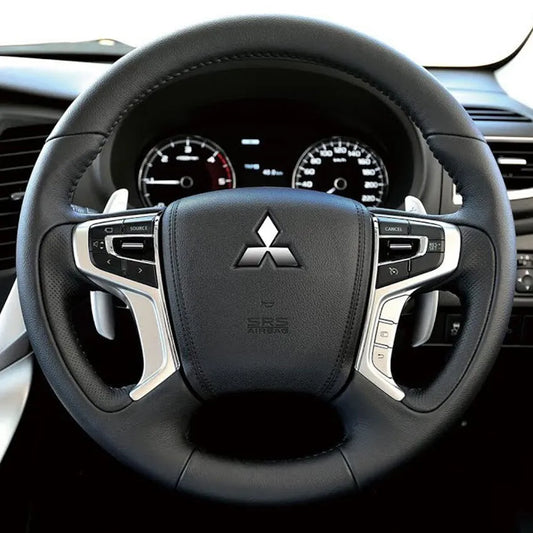 Steering Wheel Cover Kits for Mitsubishi Outlander L200 Shogun Sport Pajero Sport Triton 2015-2022