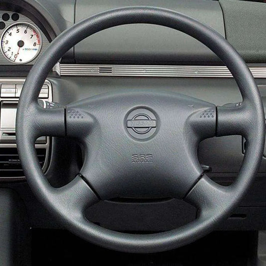 Steering Wheel Cover Kits for Nissan Bluebird Sylphy Caravan Expert Pickup AD Serena Sunny Sentra Pulsar N16 1998-2006