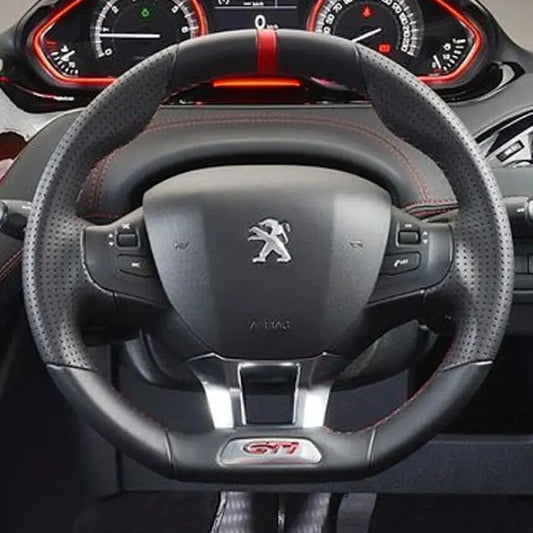 Steering Wheel Cover Kits for Peugeot GTi GT Line GT 208 308 308 SW 2008 2013-2019