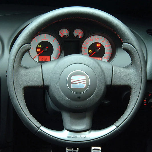 Steering Wheel Cover Kits for Seat Leon FR Cupra Ibiza FR 2005-2009