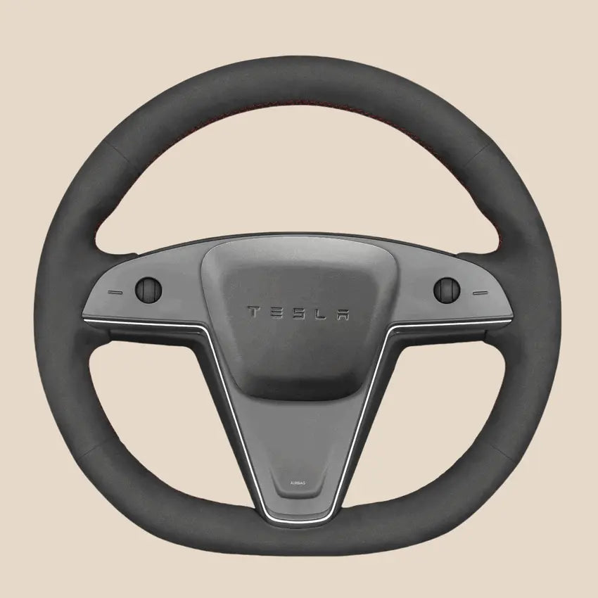 テスラモデル用ステアリングホイールカバーキット S モデルX 2021-2023