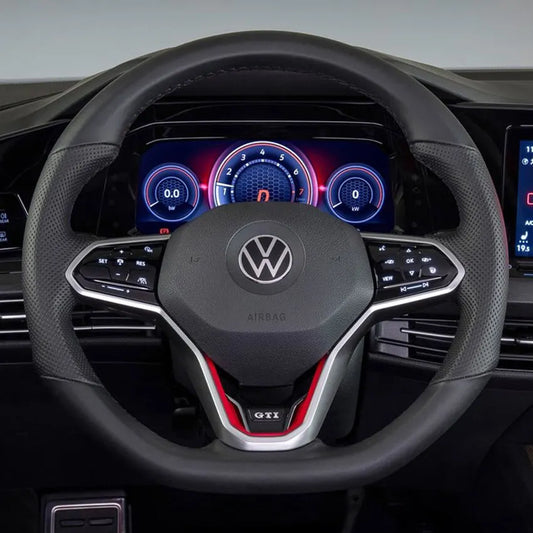 Steering Wheel Cover Kits for Volkswagen Arteon Volkswagen VW Golf GTI GTD GTE R8 Arteon Tiguan Touareg 2020-2023