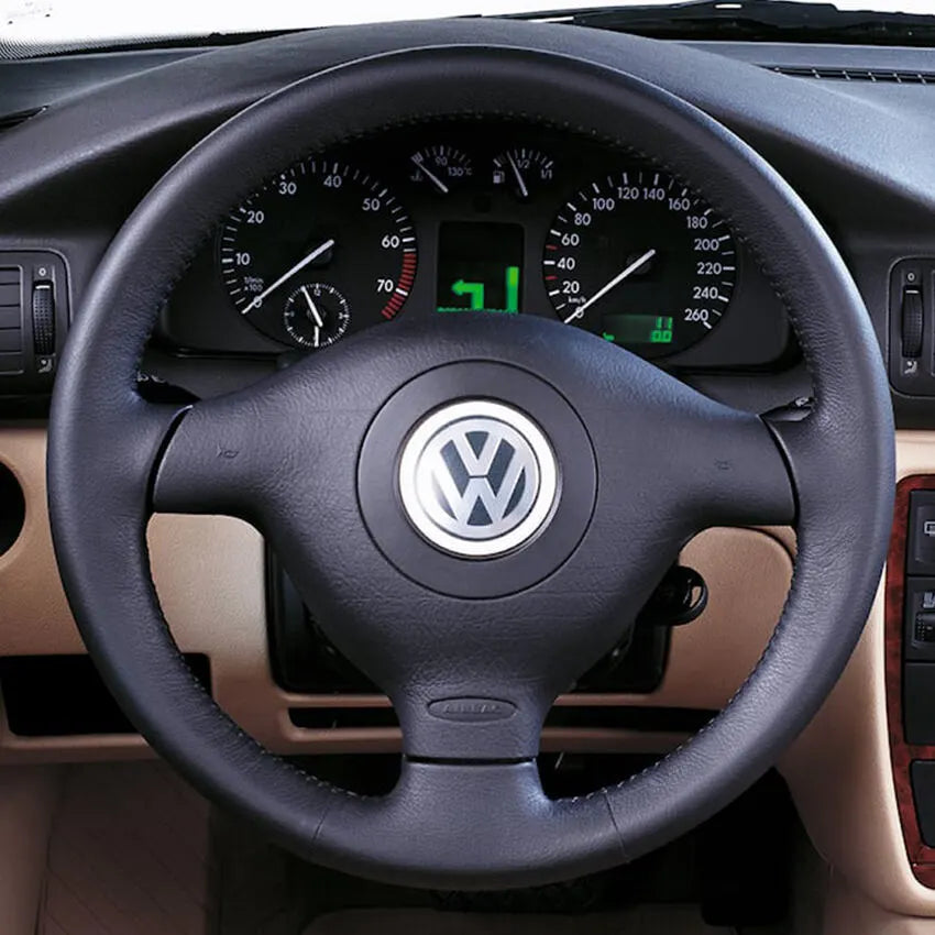 Steering Wheel Cover Kits for Volkswagen Golf 4 Passat B5 Variant Polo Bora Sharan 1997-2005