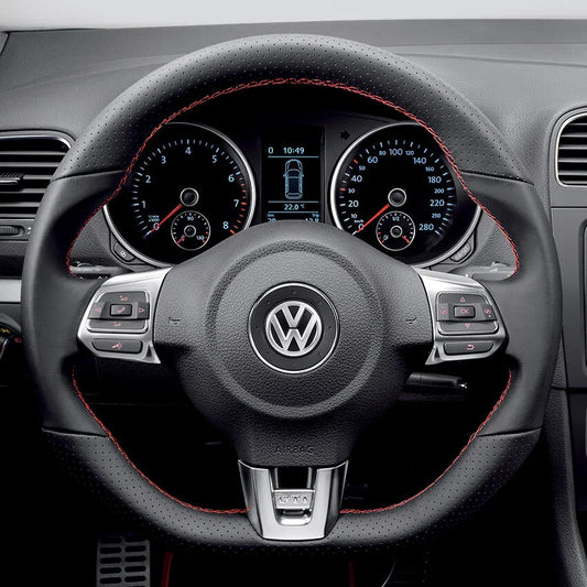 Steering Wheel Cover Kits for Volkswagen Golf 6 Polo GTI 2014 Polo Scirocco CC Tiguan Jetta Tiguan 2009-2016