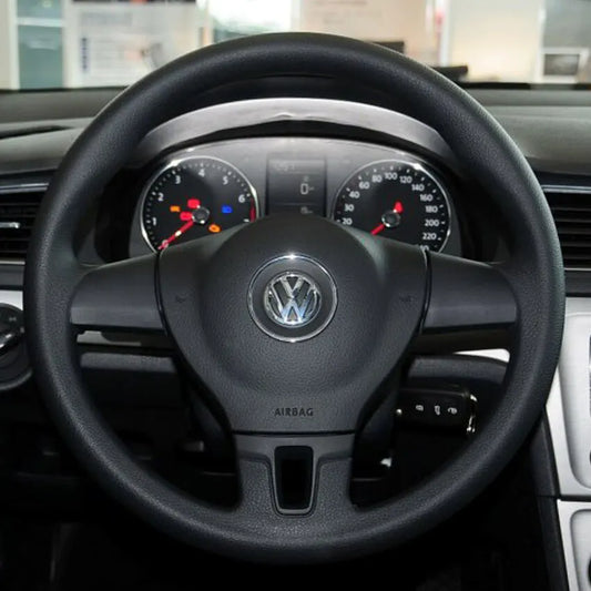 Steering Wheel Cover Kits for Volkswagen Sharan Passat Variant EOS Amarok California Passat VW Amarok T5 Transporter Caravelle 2009-2015