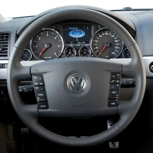 Steering Wheel Cover Kits for Volkswagen VW Phaeton Touareg 2003-2010