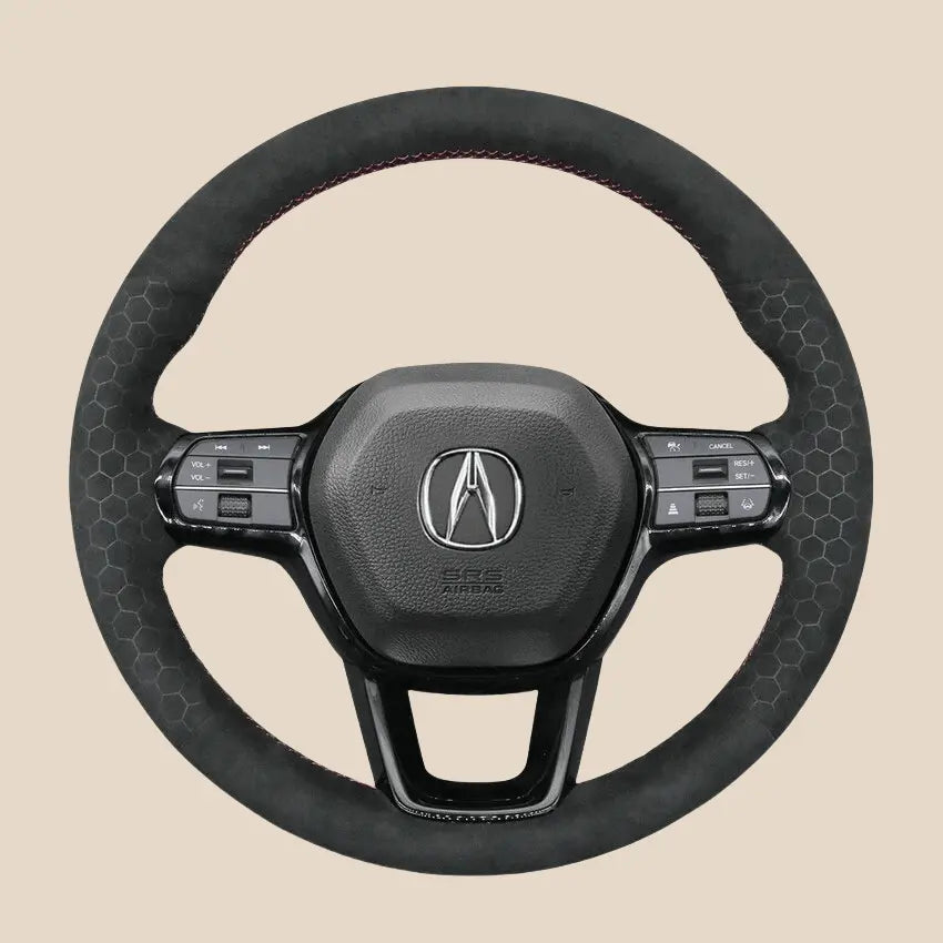 アキュラ インテグラ ADX 2022-2025 用ステアリングホイールカバー アキュラ インテグラ ADX 2022-2025 用ステアリングホイールカバー