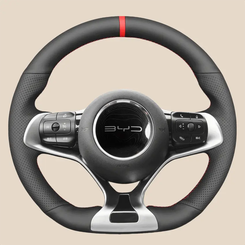 BYD Atto 3 Dolphin 2022-2024用ステアリングホイールカバーキット