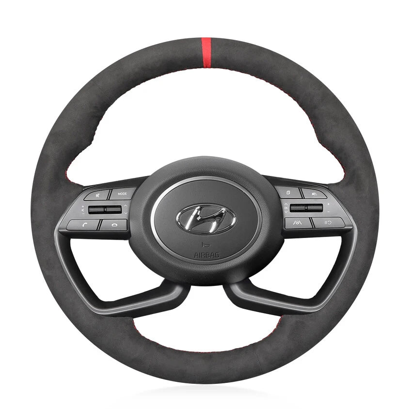 ヒュンダイ i20 III バイヨン クレタ 2020-2025 用ステアリングホイールカバーキット