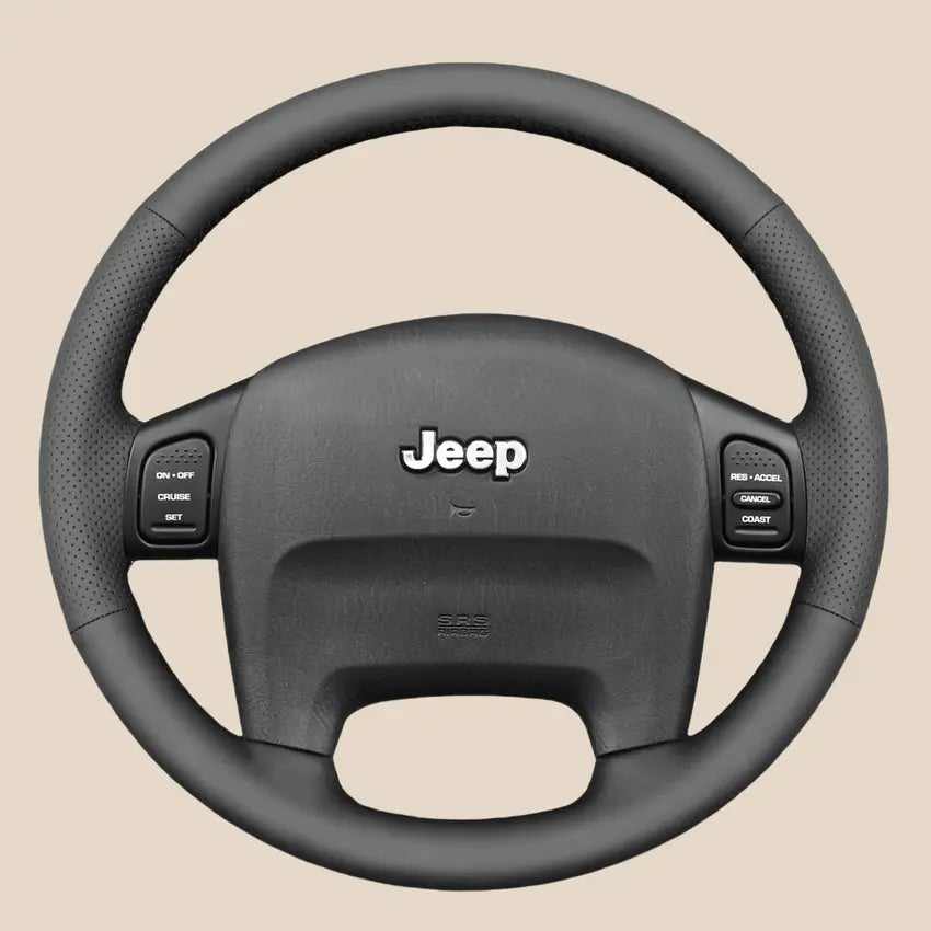 ジープ グランドチェロキー ラングラー 1999-2006用ステアリングホイールカバーキット