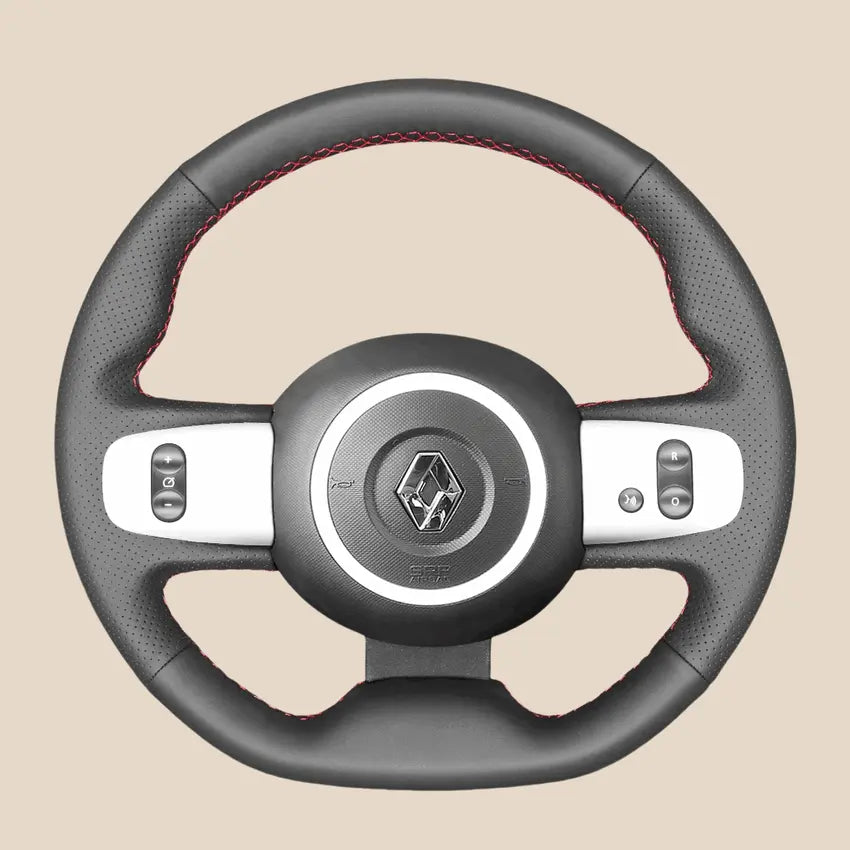 ルノー トゥインゴ 3 2014-2020 用ステアリングホイール カバー キット