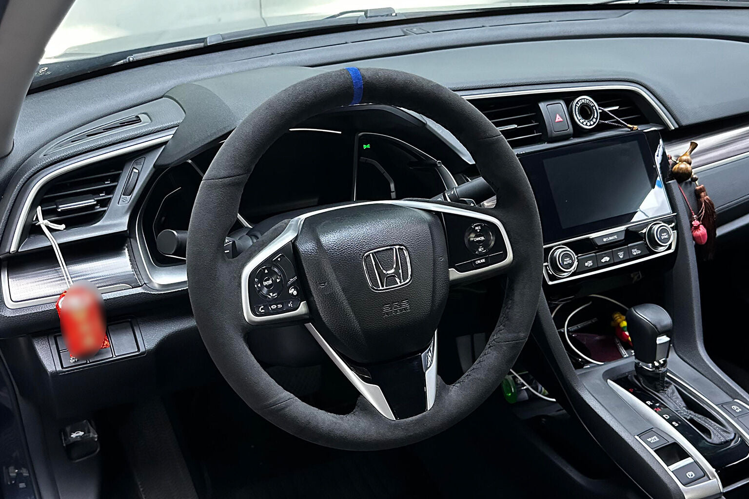 Honda custom steering wheel cover