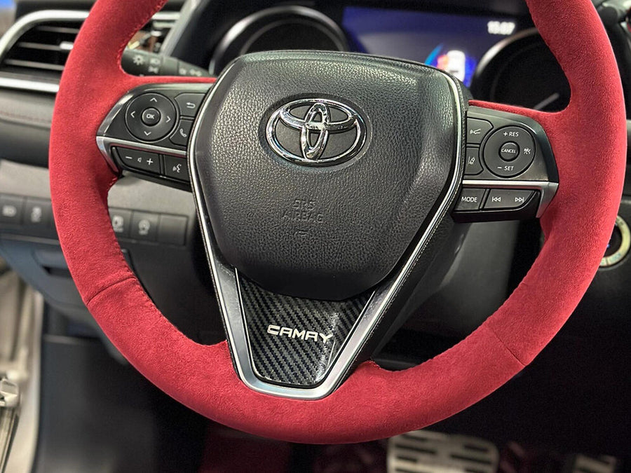 Italian Alcantara steering wheel cover material