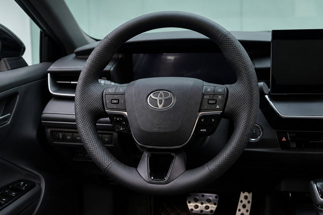 Toyota custom steering wheel cover