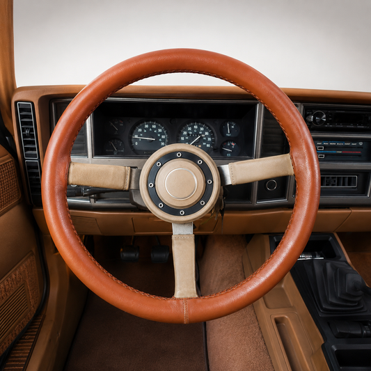 Custom Steering Wheel Cover for Classic Cars