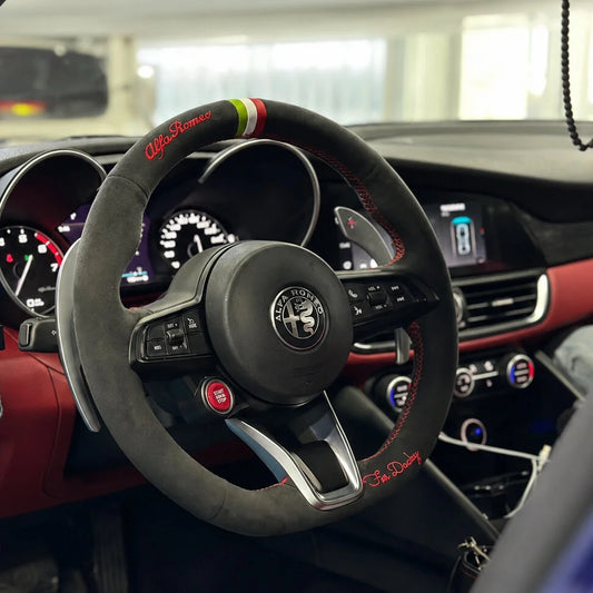 Personalized Embroidery for Steering Wheel Cover