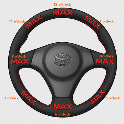 Personalized Embroidery for Steering Wheel Cover