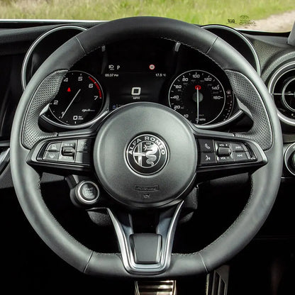 Auto Stuurwielhoezen Voor A&lfa Voor Romeo Voor Giulia Voor Stelvio Auto Stuurwielhoezen Voor A&lfa Voor Romeo Voor Giulia Voor Stelvio