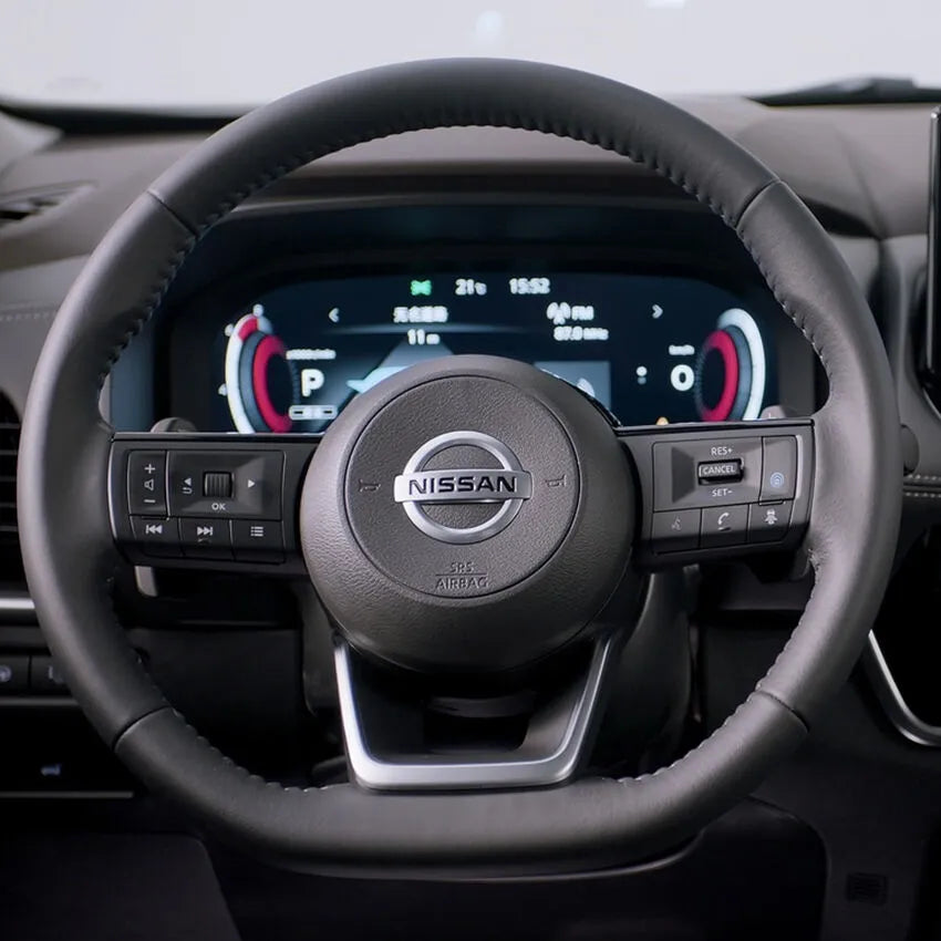 Coprivolante MEWANT In Pelle Scamosciata | Per Nissan Rogue Pathfinder Qashqai X-Trail 2021-2023