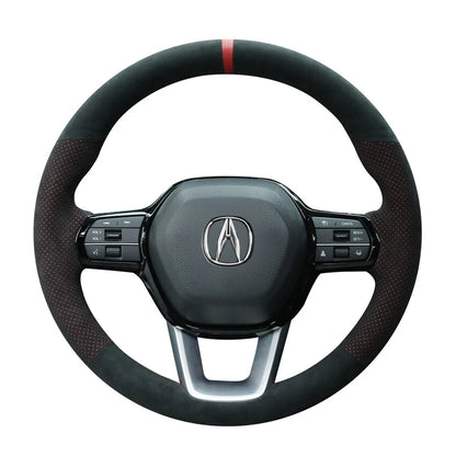 アキュラ インテグラ ADX 2022-2025 用ステアリングホイールカバー アキュラ インテグラ ADX 2022-2025 用ステアリングホイールカバー