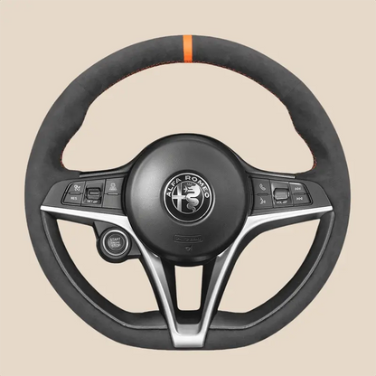 Steering Wheel Cover Kits for Alfa Romeo Giulia Stelvio 2016-2020