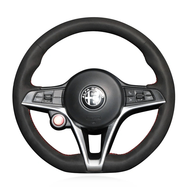 Steering Wheel Cover Kits for Alfa Romeo Giulia Stelvio 2016-2020