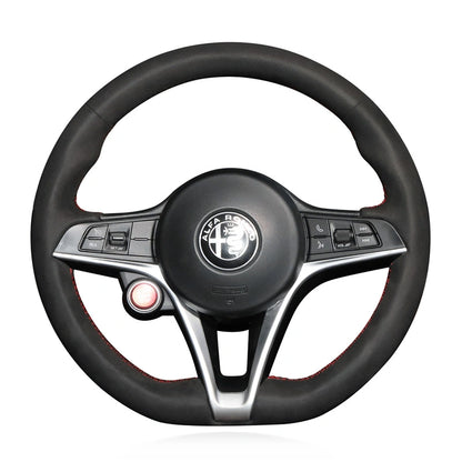 Steering Wheel Cover Kits for Alfa Romeo Giulia Stelvio 2016-2020