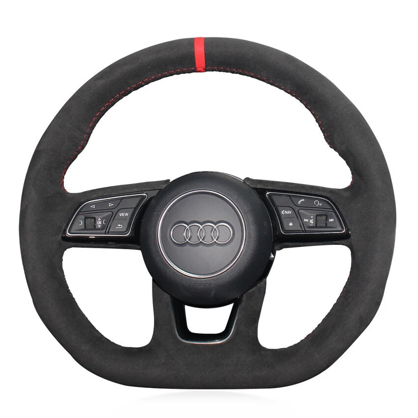 Steering Wheel Cover Kits for Audi A1 A3 A4 A5 S3 S4 S5 RS3 RS4 RS5 Q2 SQ2 2015-2023