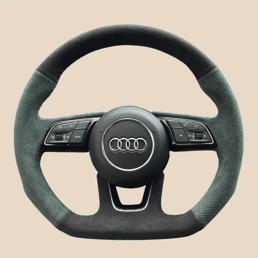 Steering Wheel Cover Kits for Audi A1 A3 A4 A5 S3 S4 S5 RS3 RS4 RS5 Q2 SQ2 2015-2023