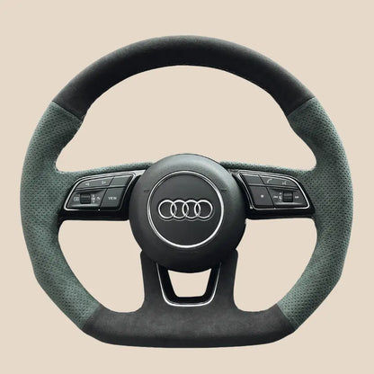 Steering Wheel Cover Kits for Audi A1 A3 A4 A5 S3 S4 S5 RS3 RS4 RS5 Q2 SQ2 2015-2023