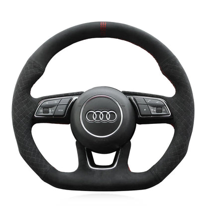 Steering Wheel Cover Kits for Audi A1 A3 A4 A5 S3 S4 S5 RS3 RS4 RS5 Q2 SQ2 2015-2023