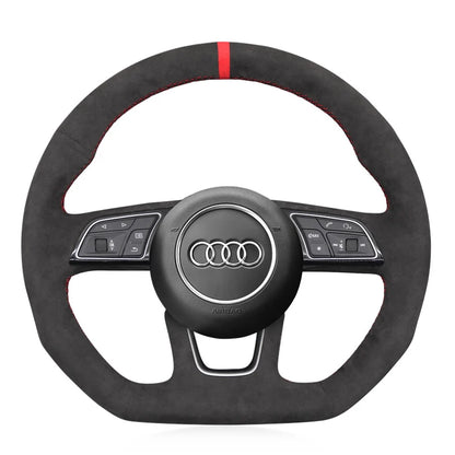 Steering Wheel Cover Kits for Audi A1 A3 A4 A5 S3 S4 S5 RS3 RS4 RS5 Q2 SQ2 2015-2023