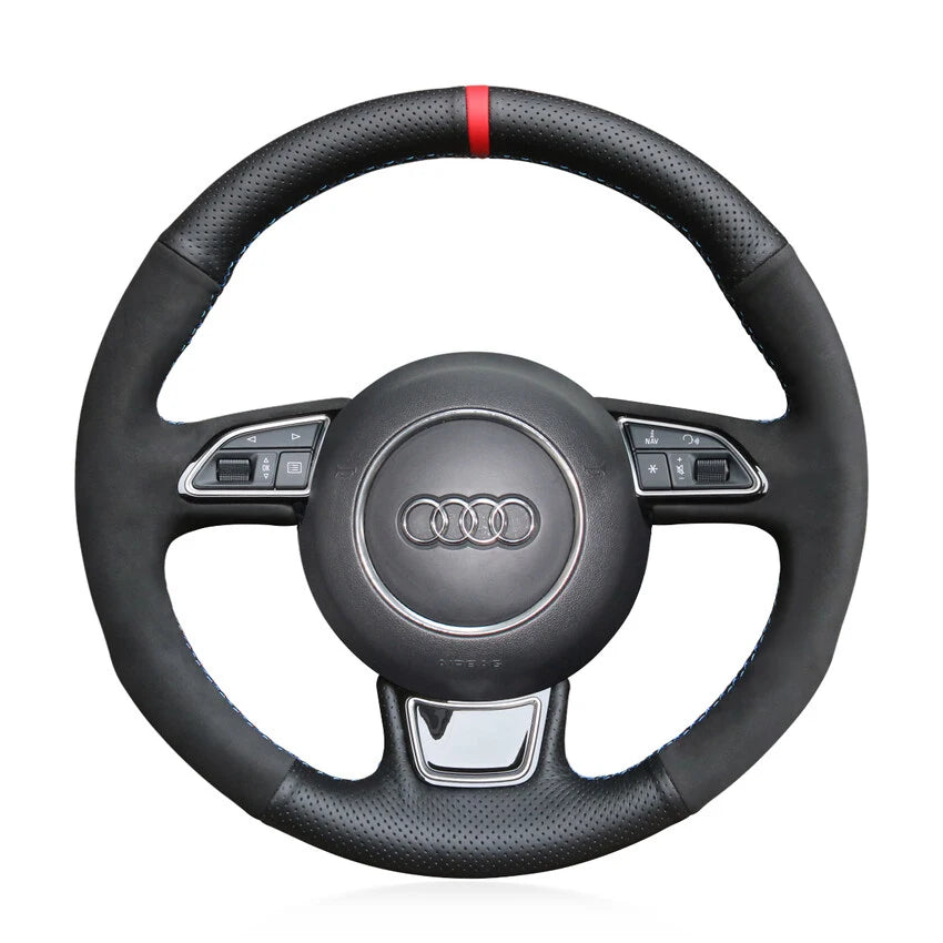 Steering Wheel Cover Kits for Audi A3 A4 A5 A6 A7 RS7 S6 S7 S8 Allroad 2012-2018