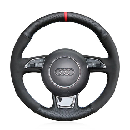 Steering Wheel Cover Kits for Audi A3 A4 A5 A6 A7 RS7 S6 S7 S8 Allroad 2012-2018