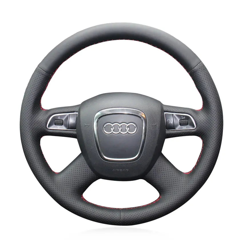 Steering Wheel Cover Kits for Audi A3 A4 A6 A8 Q5 Q7 S8 2005-2012