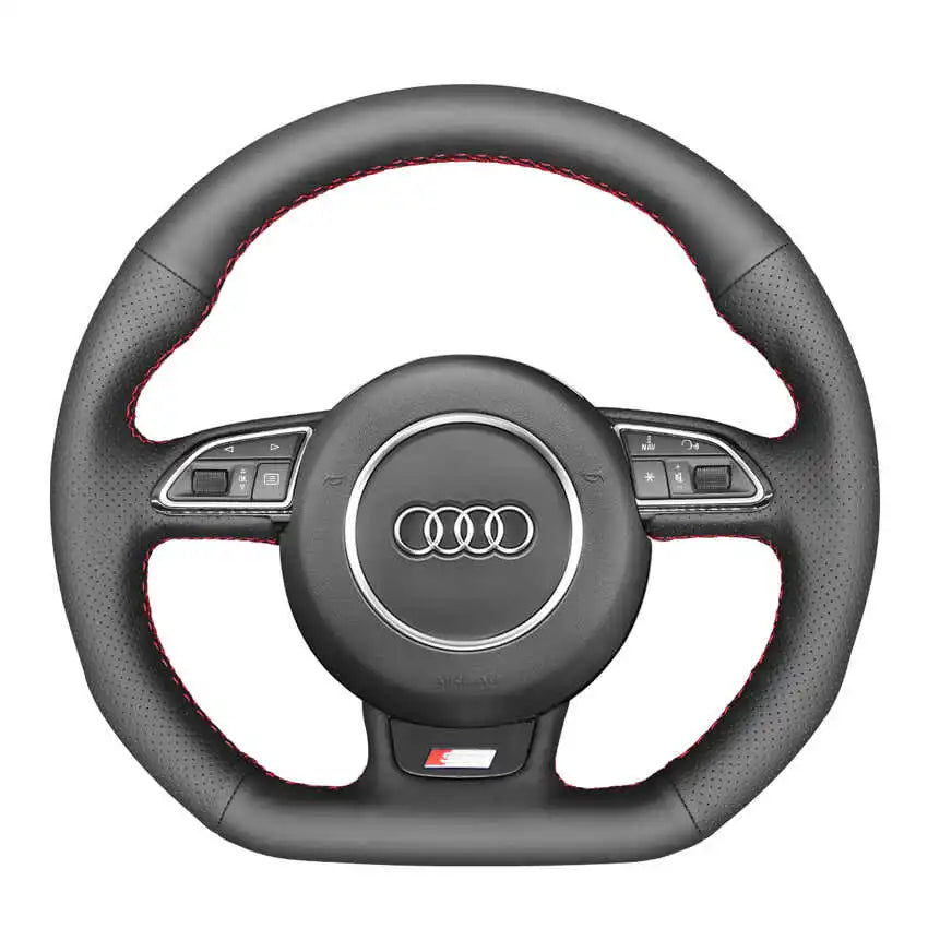 Steering Wheel Cover Kits for Audi A5 A7 RS5 RS7 S3 S4 S5 S6 S7 SQ5 2012-2018