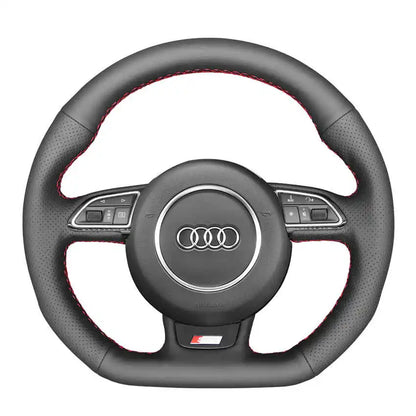 Steering Wheel Cover Kits for Audi A5 A7 RS5 RS7 S3 S4 S5 S6 S7 SQ5 2012-2018